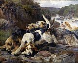 The Otterhounds by John Sargent Noble